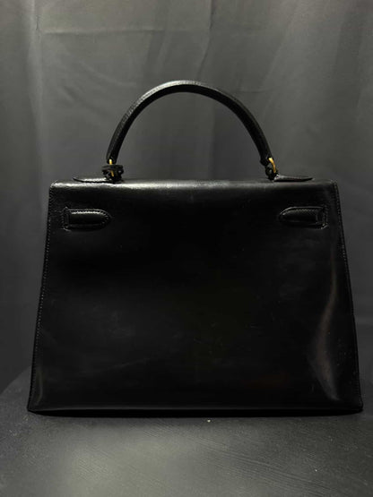 1984 Hermes Kelly Box 32 N Circle Stamp