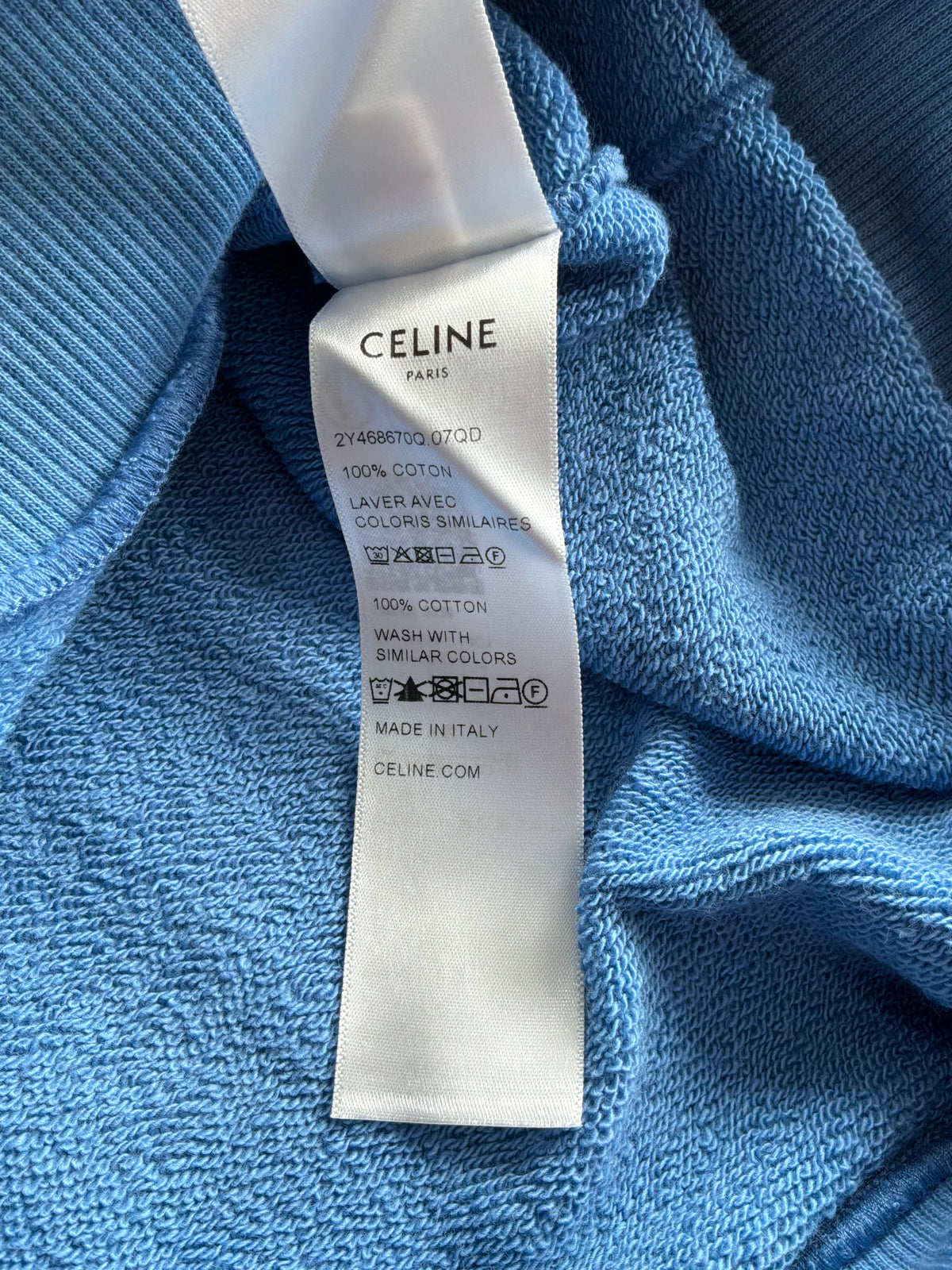 Celine Lace Logo Hoodie