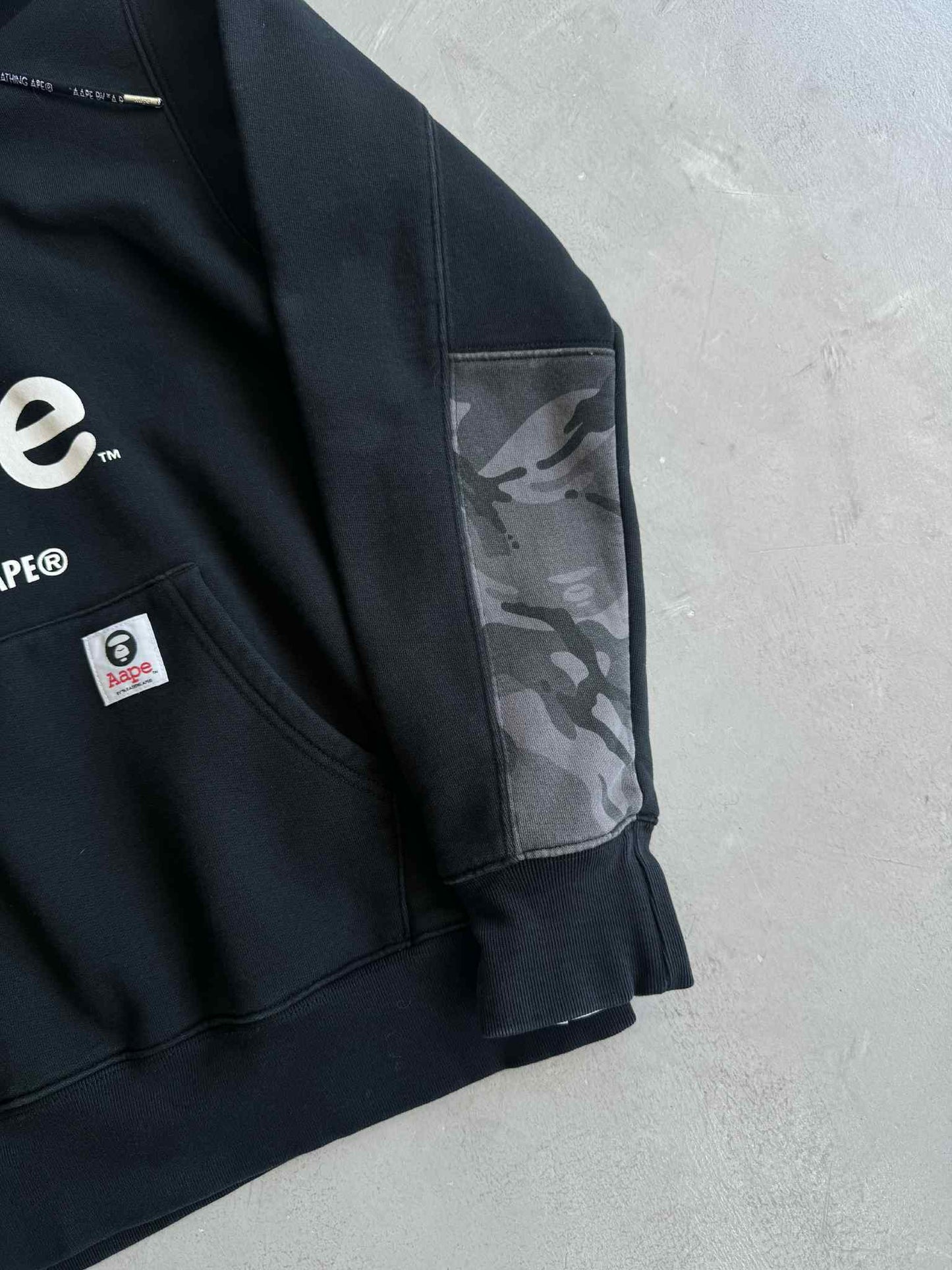 Aape Black Hoodie