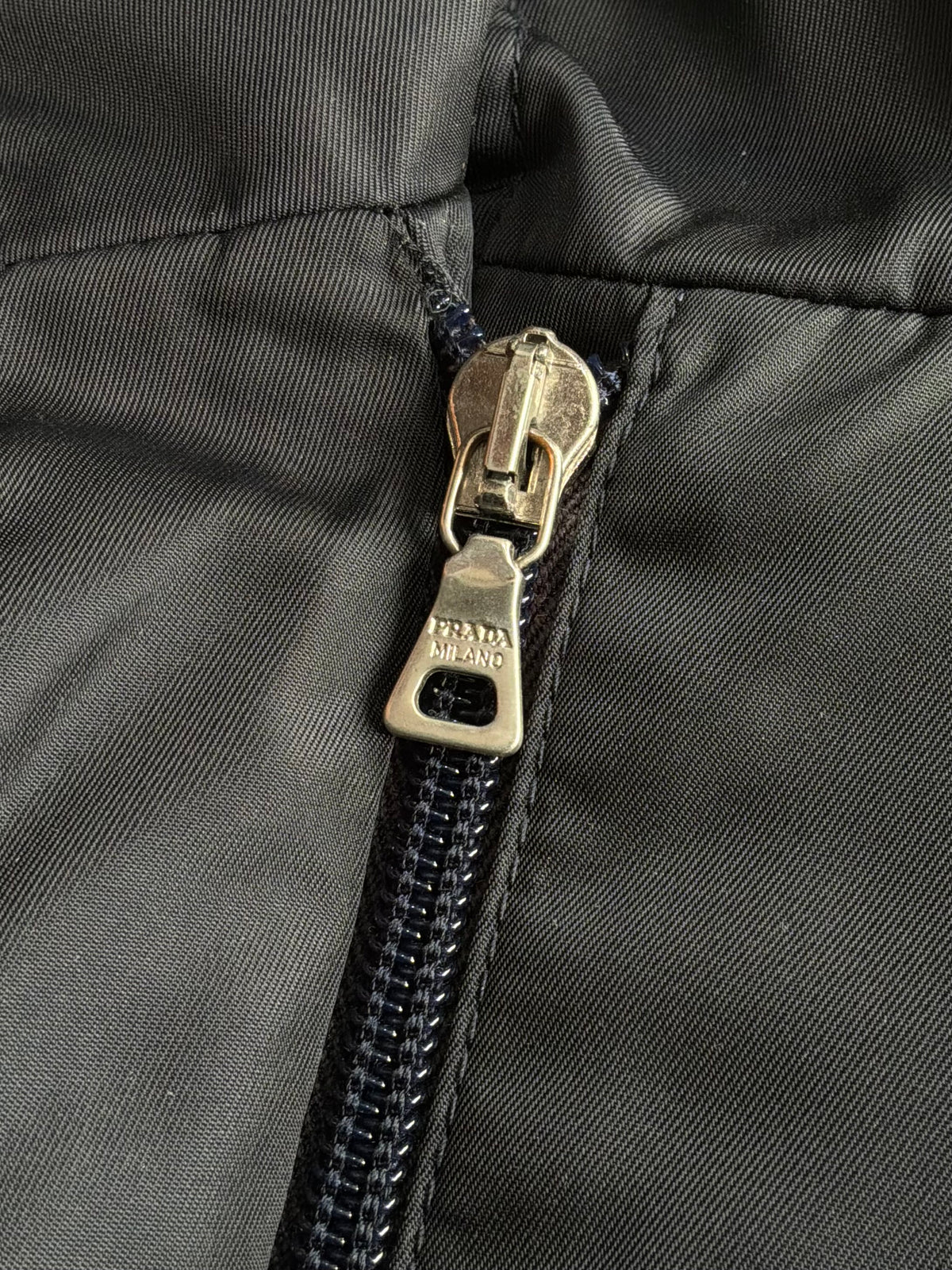 Prada Neck Back Plate Trench Coat