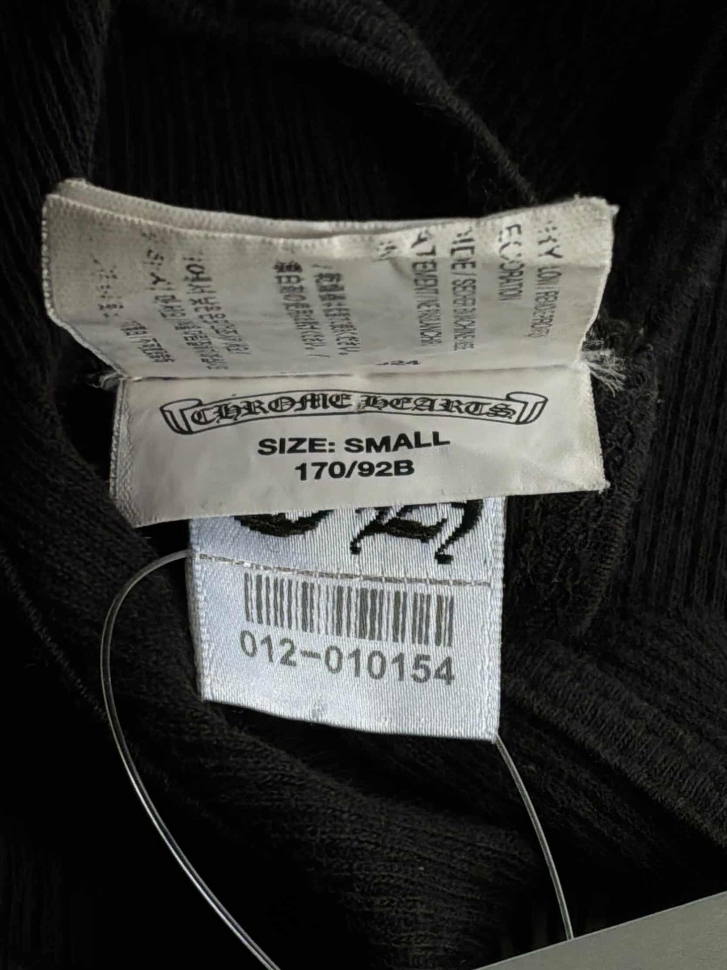 Chrome Hearts Cross Badge Thermal Tank Top