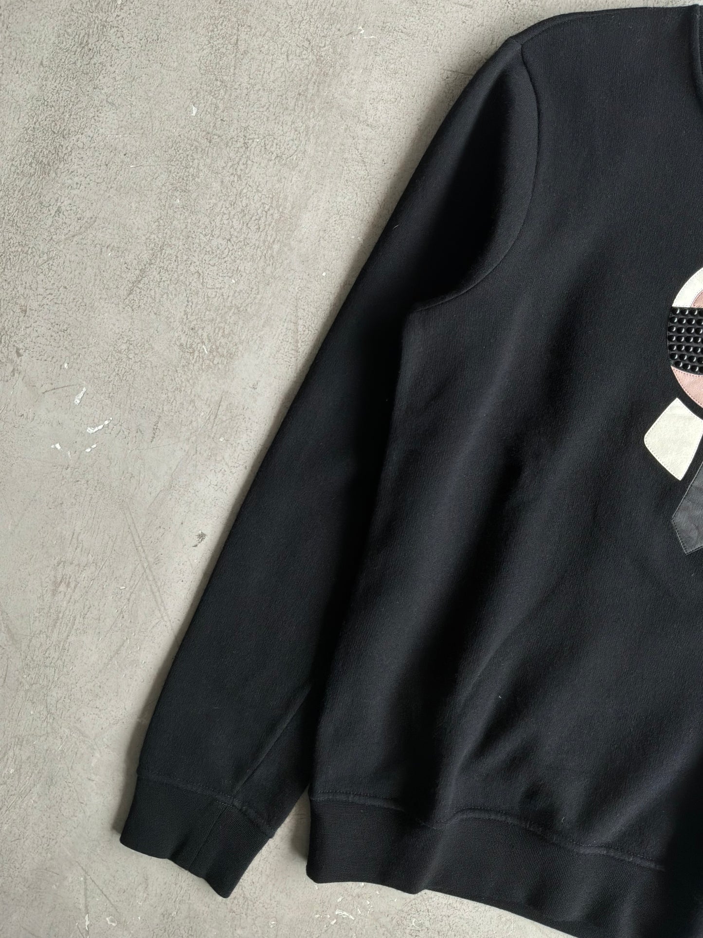 Fendi Karl Lagerfeld Black Crewneck