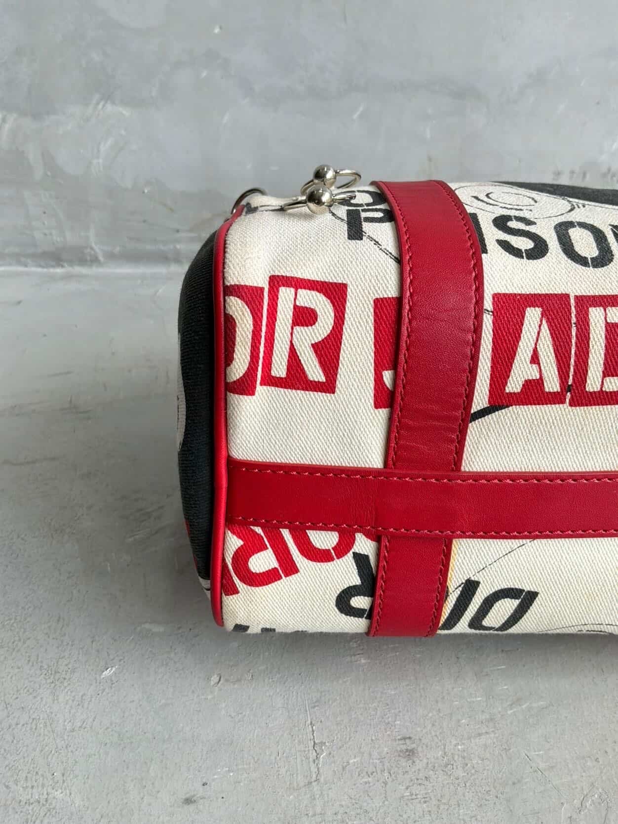 2004 Dior Hardcore Mini Boston Bag