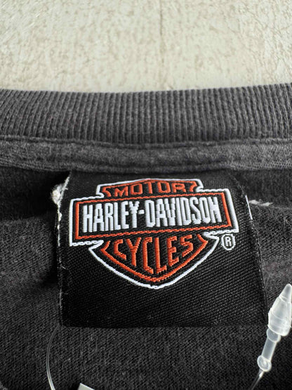 Harley Davidson Flame Skull Longsleeve Shirt