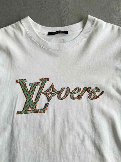 Louis Vuitton Lovers Beaded Tee