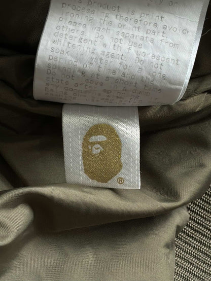 Bape Padded Tiger Shark Full Zip Hoodie