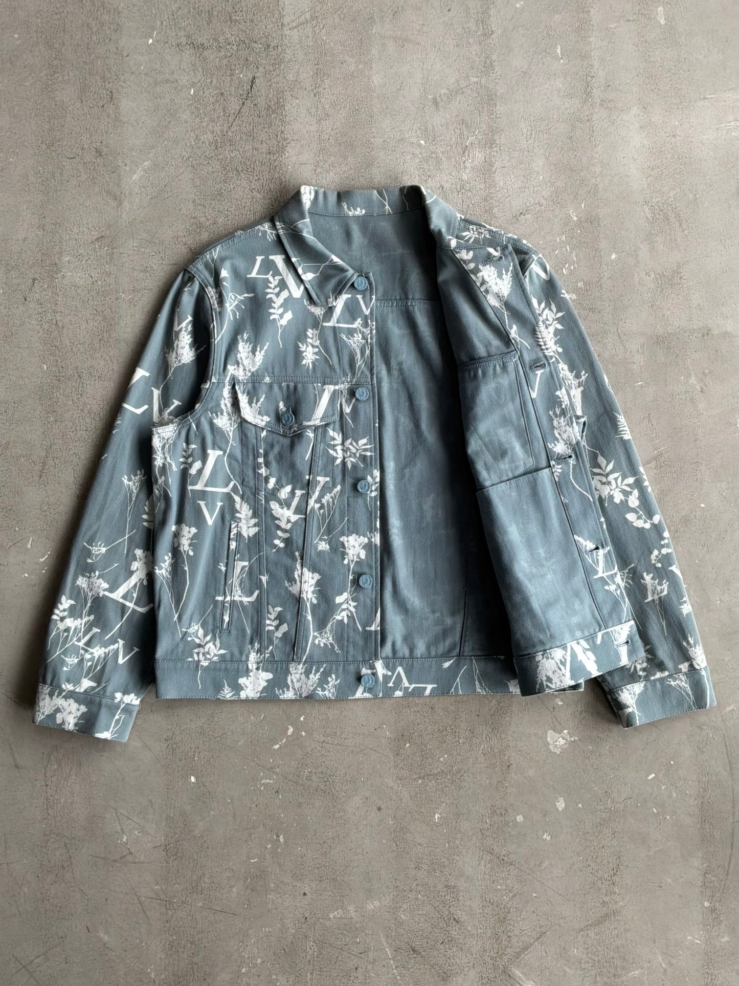 Louis Vuitton Leaf Denim Jacket