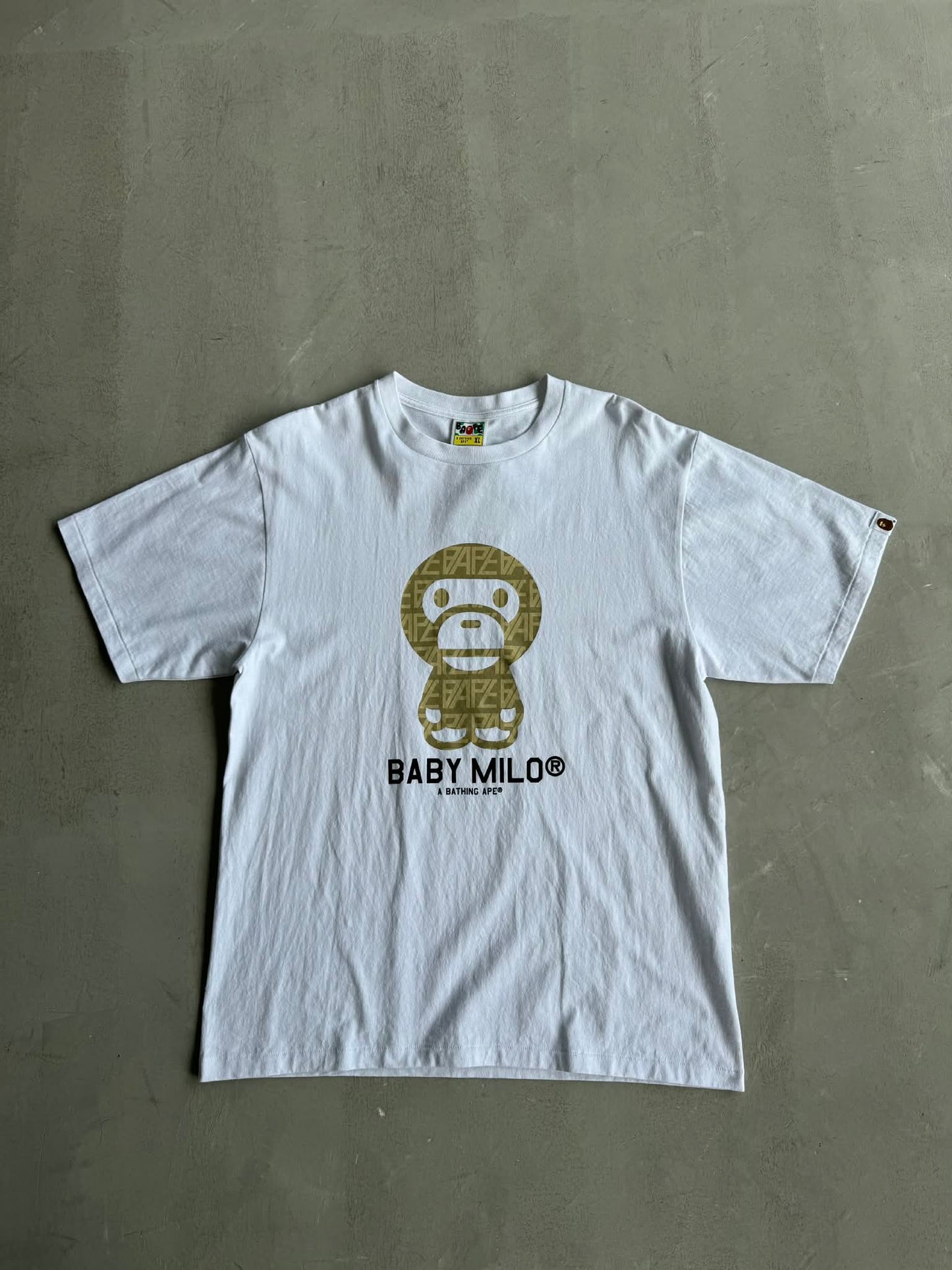 Bape Logo Monogram Baby Milo Tee