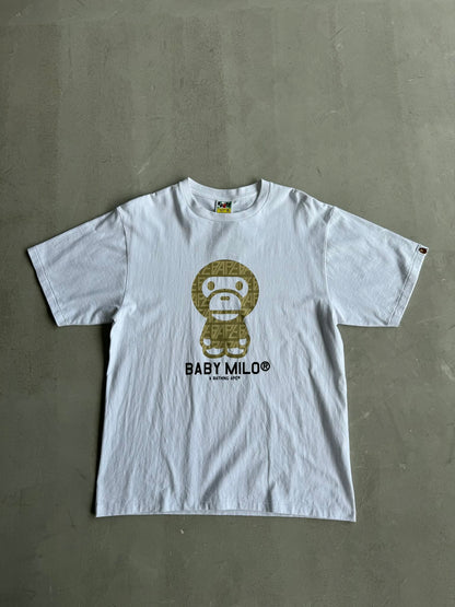 Bape Logo Monogram Baby Milo Tee