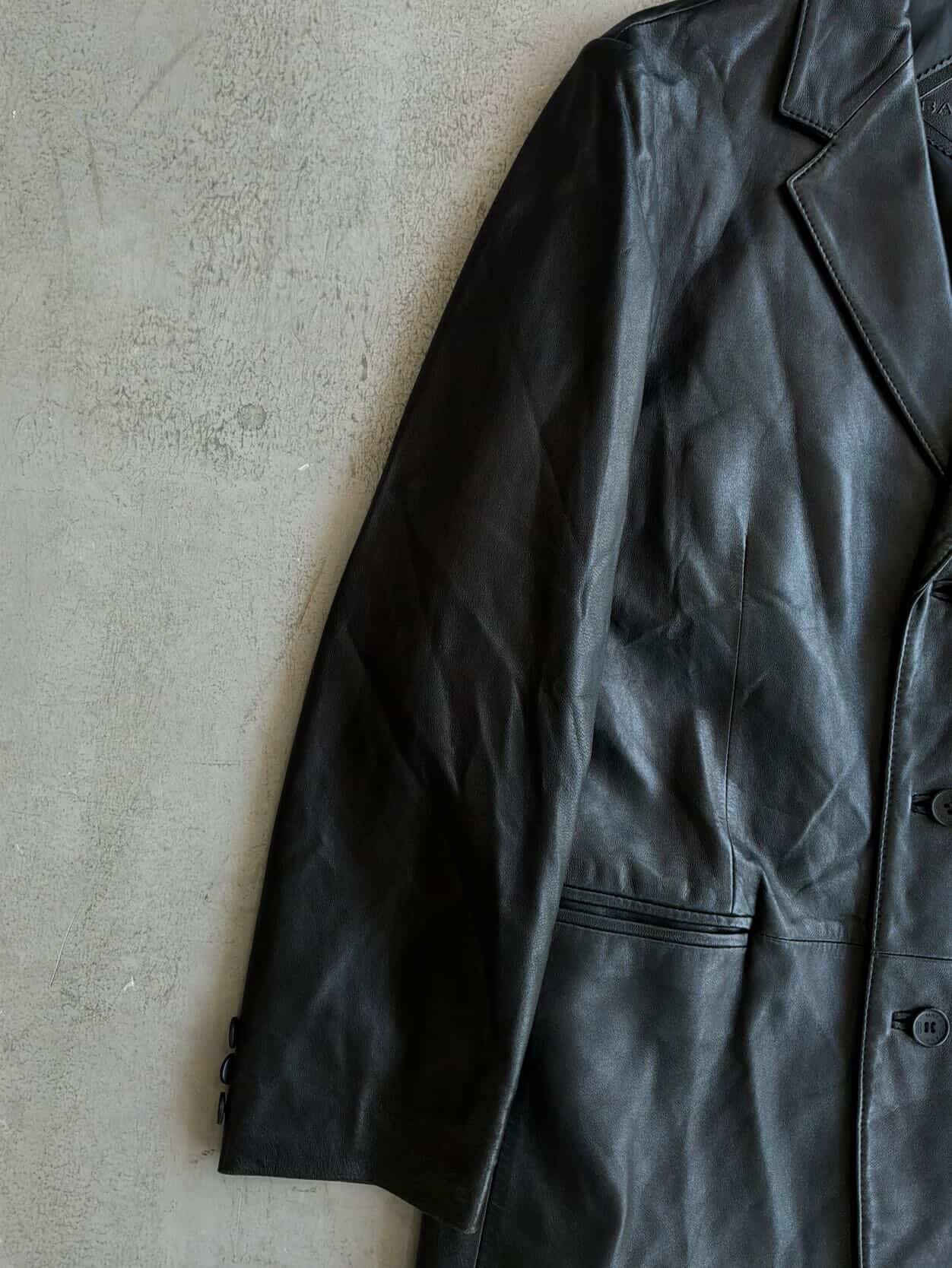 Balenciaga Vintage Leather Coat