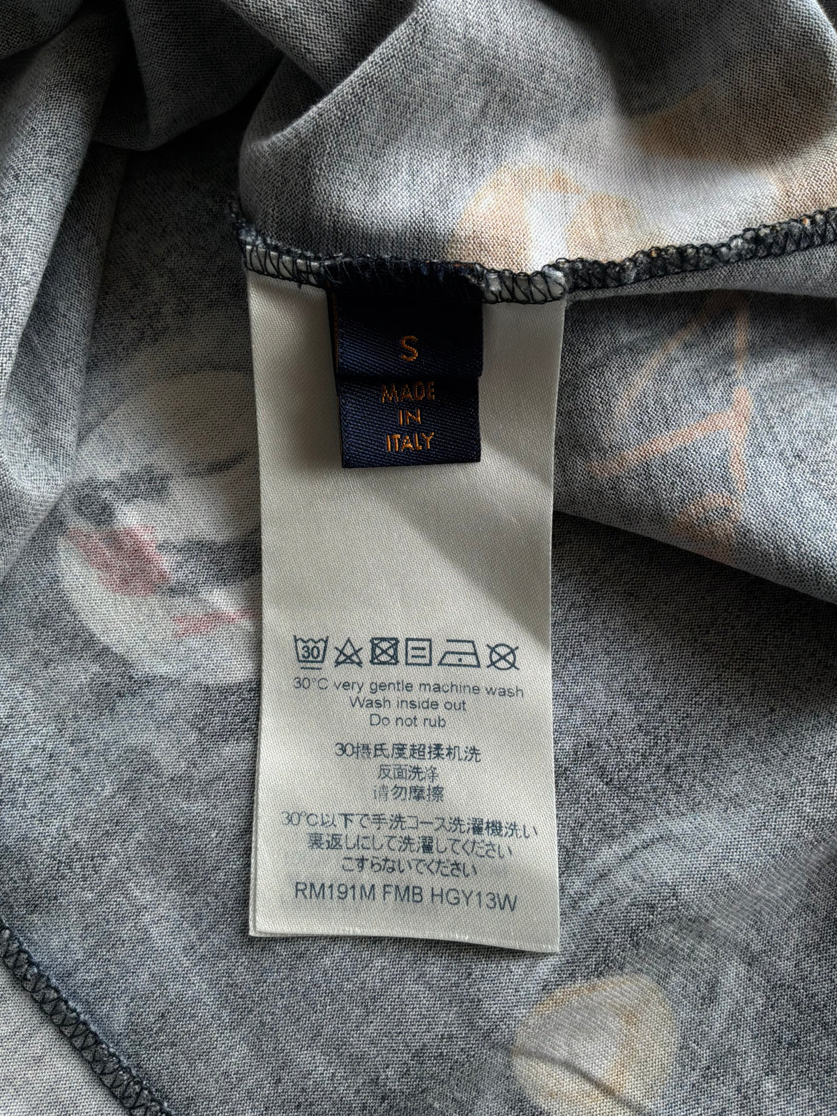 Louis Vuitton Universe Half Logo Tee