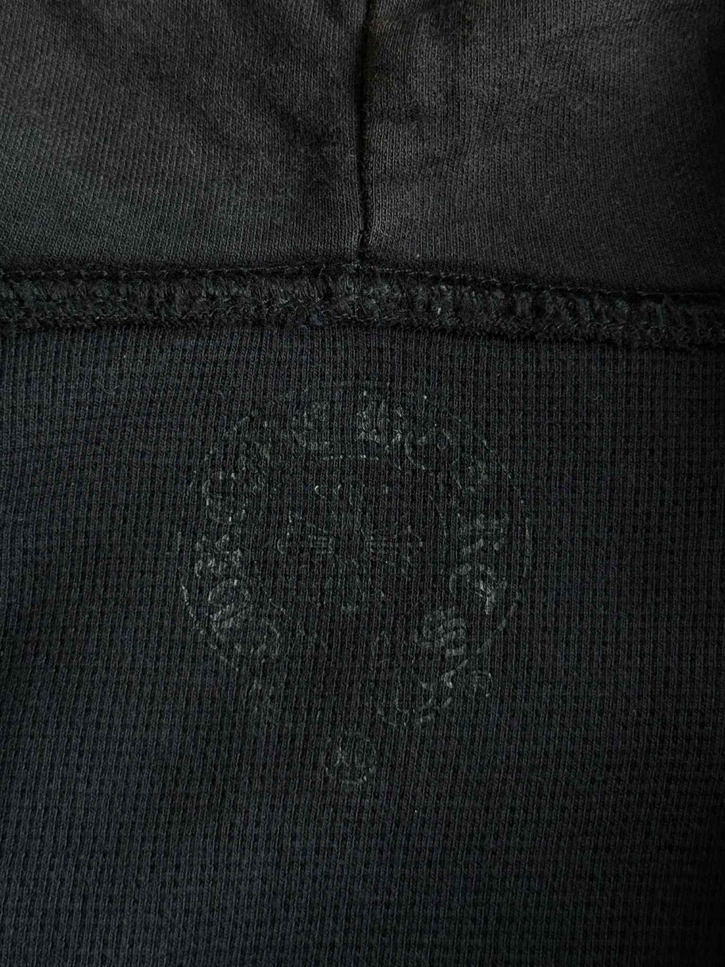 Chrome Hearts White Cemetery Thermal Zip Hoodie