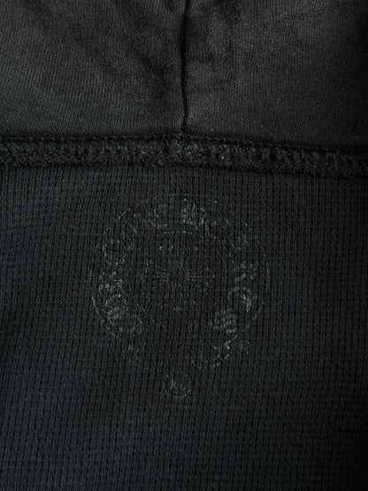 Chrome Hearts White Cemetery Thermal Zip Hoodie