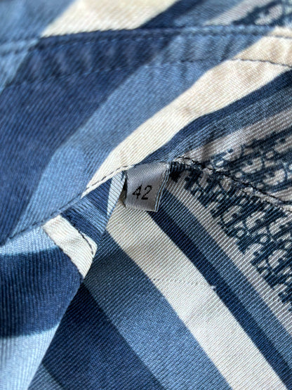 Dior X Kenny Scharf Playing Card Silk Shirt