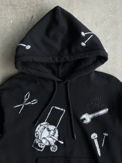 Louis Vuitton Multi Tools Embroidered Hoodie