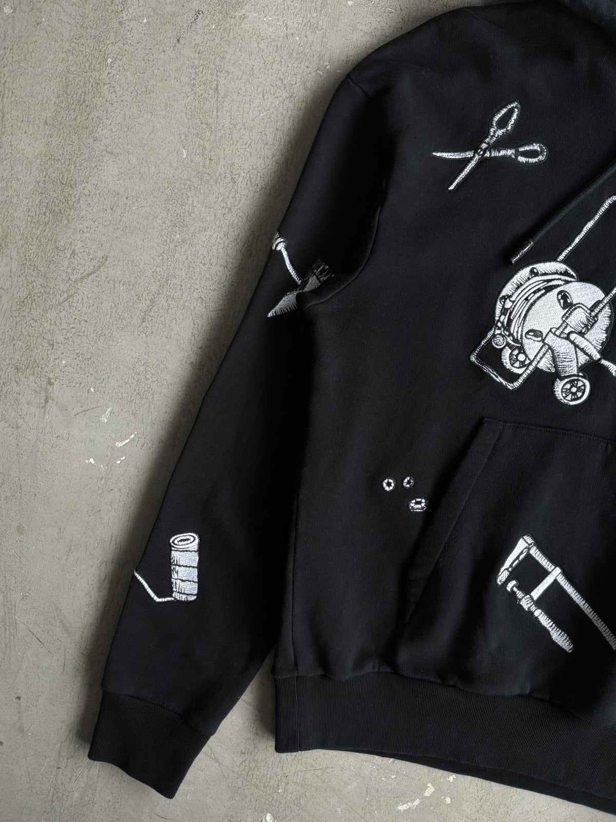 Louis Vuitton Multi Tools Embroidered Hoodie