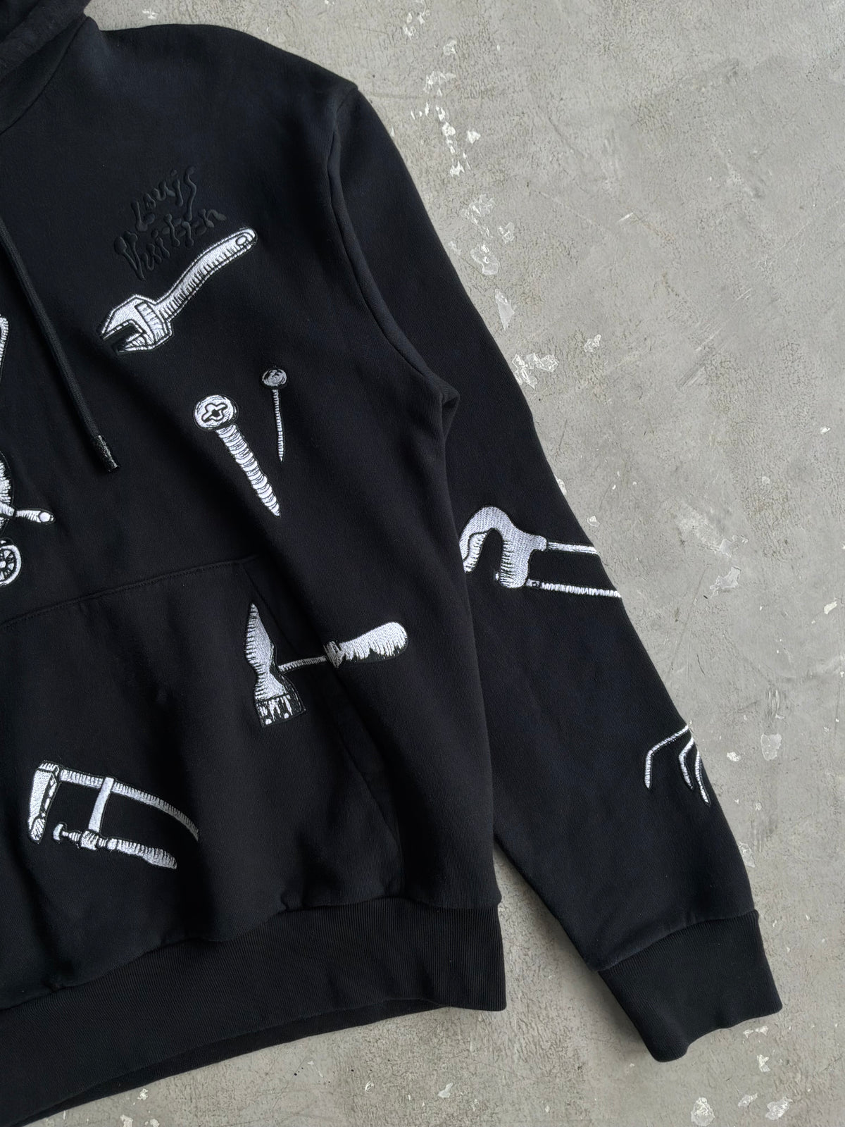 Louis Vuitton Multi Tools Embroidered Hoodie