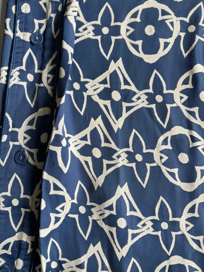 Louis Vuitton Wax Multicolor Silk Pants
