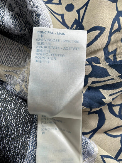 Louis Vuitton Wax Multicolor Silk Shiet