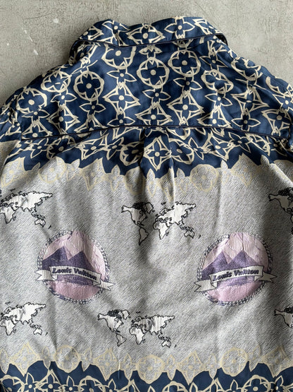 Louis Vuitton Wax Multicolor Silk Shiet