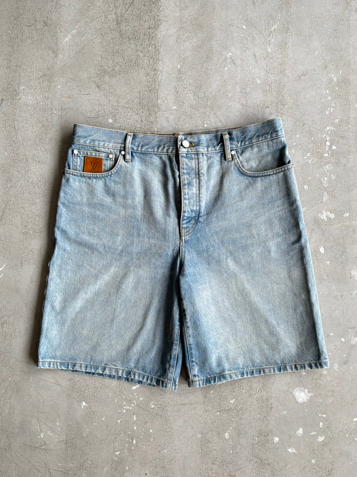 Louis Vuitton Staple Edition Denim Shorts
