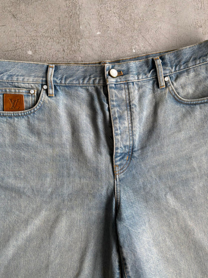 Louis Vuitton Staple Edition Denim Shorts