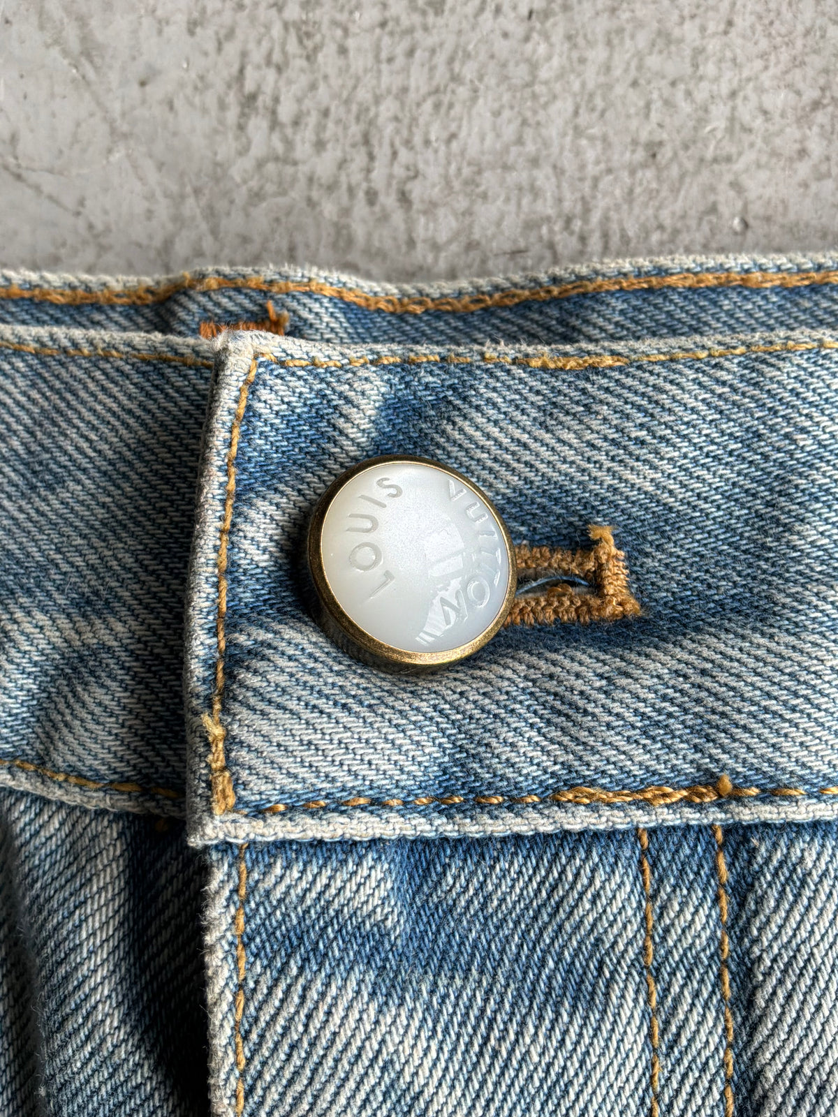 Louis Vuitton Staple Edition Denim Shorts
