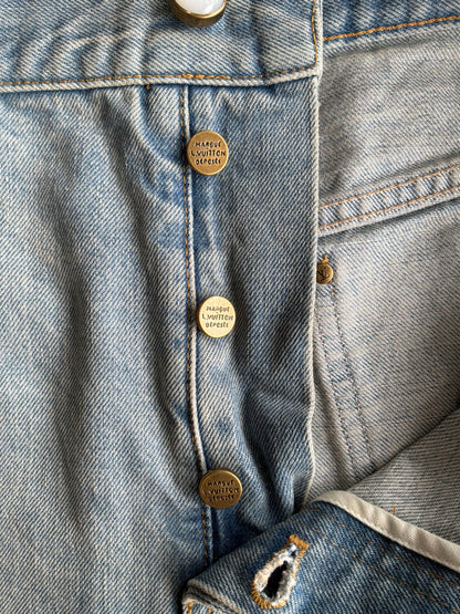 Louis Vuitton Staple Edition Denim Shorts