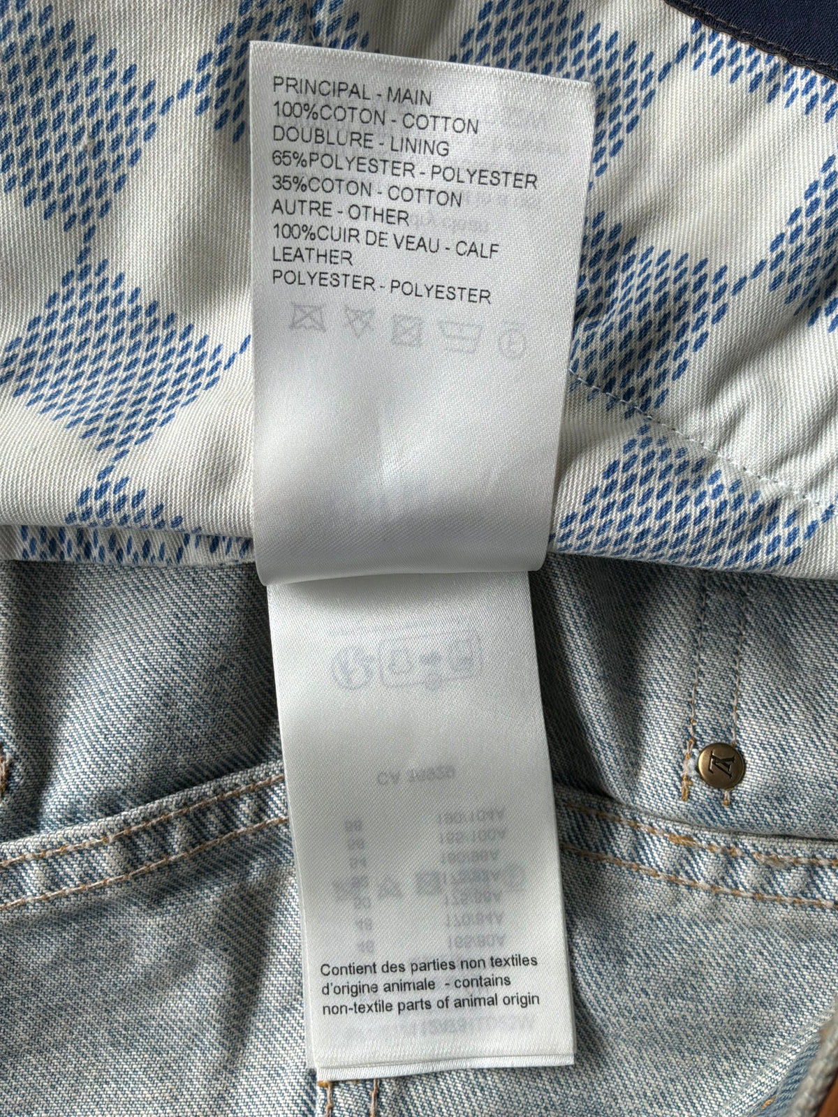 Louis Vuitton Staple Edition Denim Shorts