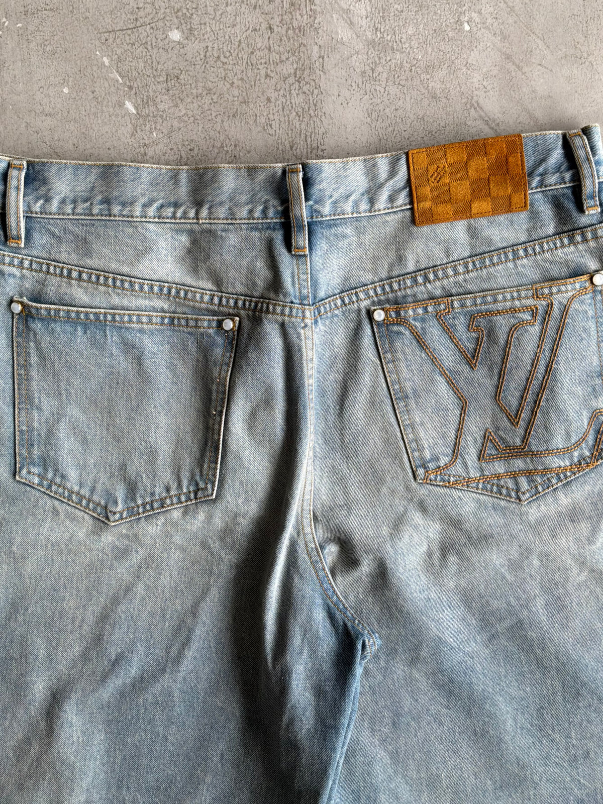 Louis Vuitton Staple Edition Denim Shorts