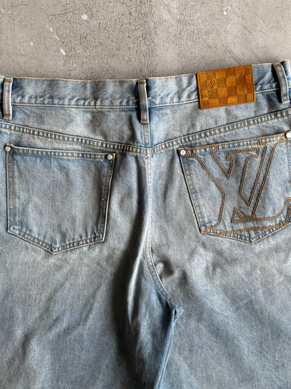 Louis Vuitton Staple Edition Denim Shorts