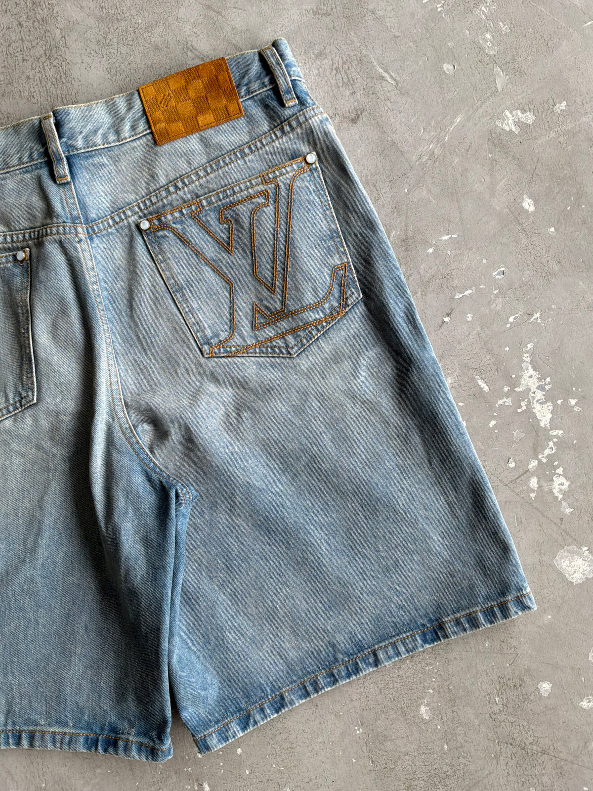 Louis Vuitton Staple Edition Denim Shorts