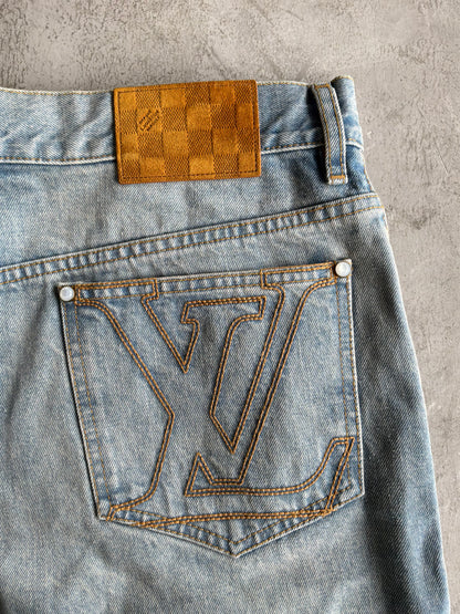 Louis Vuitton Staple Edition Denim Shorts