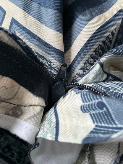 Dior X Kenny Scharf Playing Card Silk Shorts