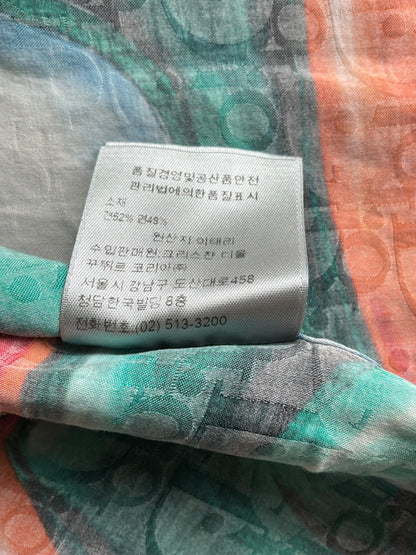 Dior X Kenny Scharf Oblique Silk Shirt