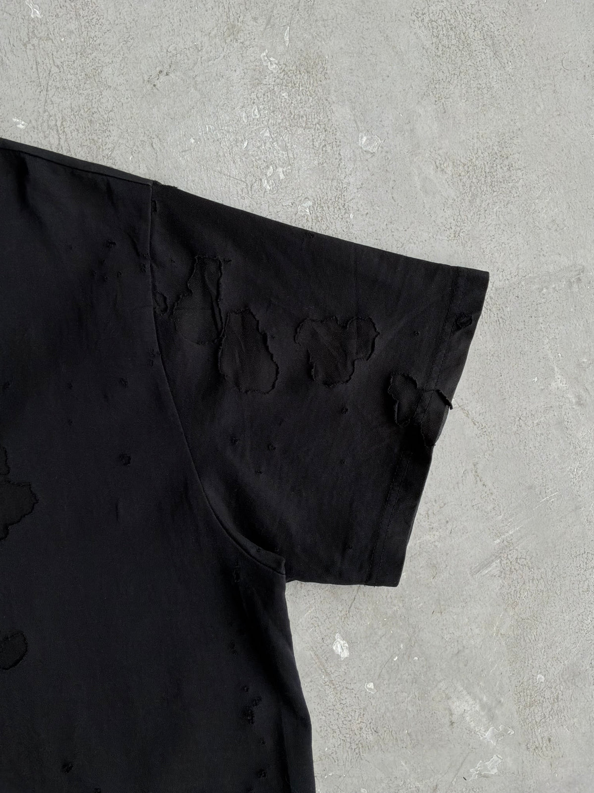 Givenchy Script Distressed Tee