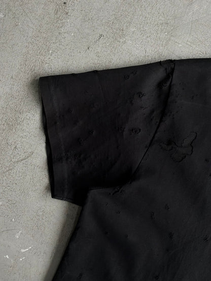 Givenchy Script Distressed Tee