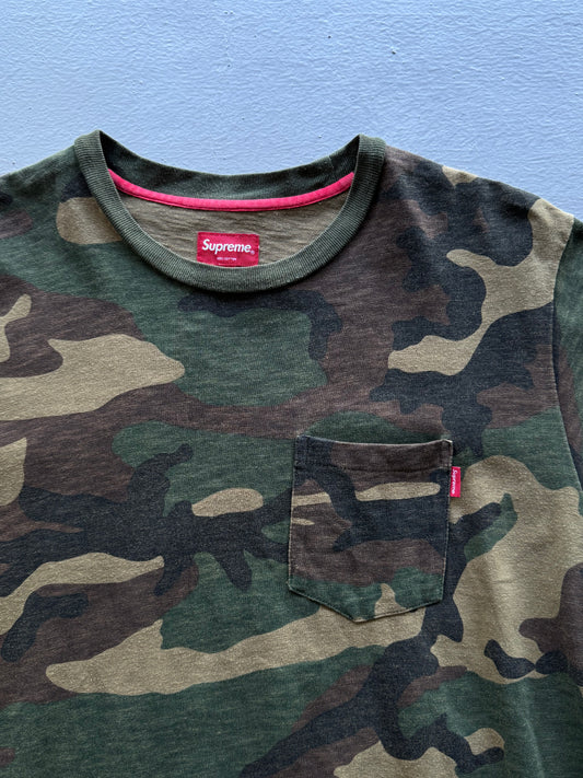 Supreme Camouflage Pocket Tee