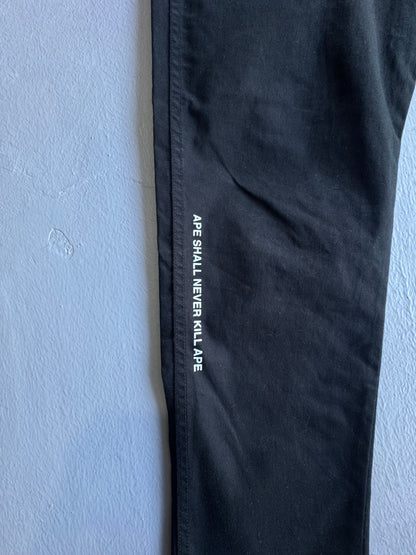 Bape Face Logo Slim Pants