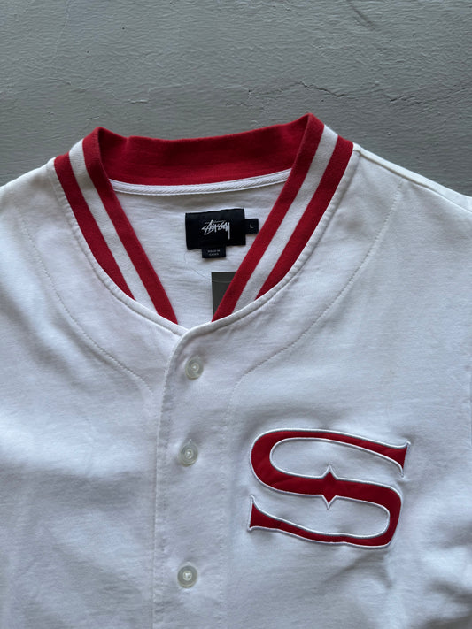 Stussy S Logo Baseball Jersey