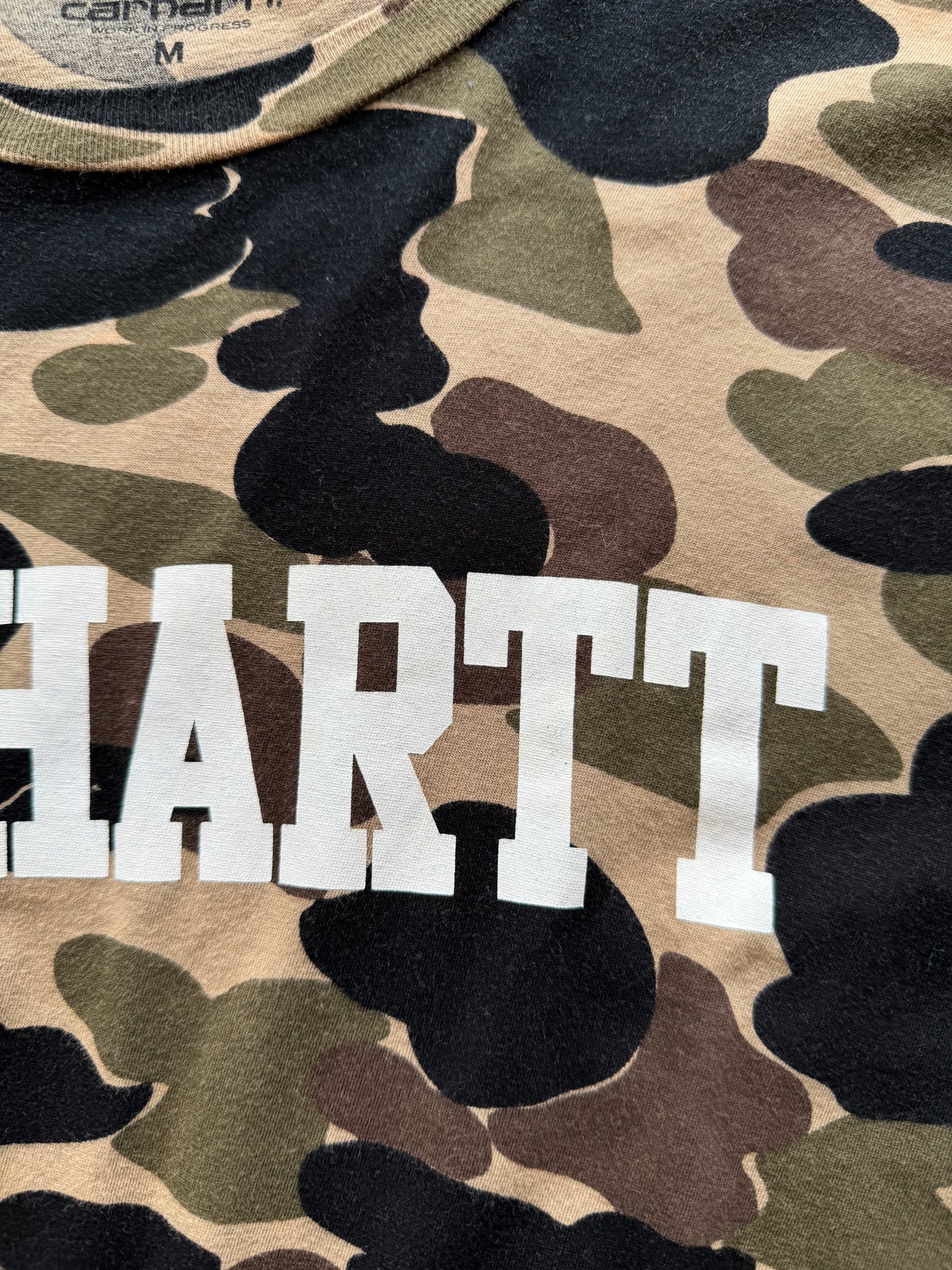Carhartt Script Camouflage Tee