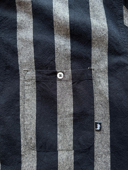 Stussy Stripes Button Down Polo