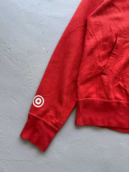 Bape shark Red Camouflage Full Zip Hoodie