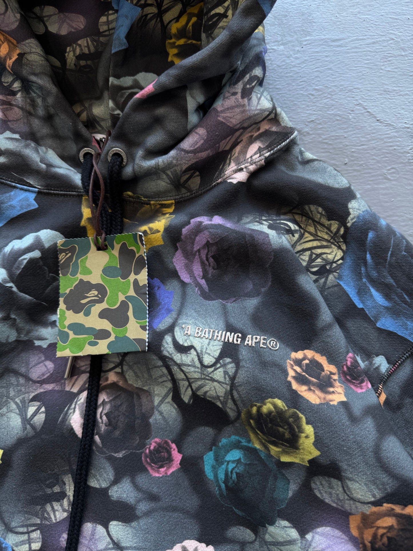Bape Floral Camouflage All Over Hoodie (Brand New)