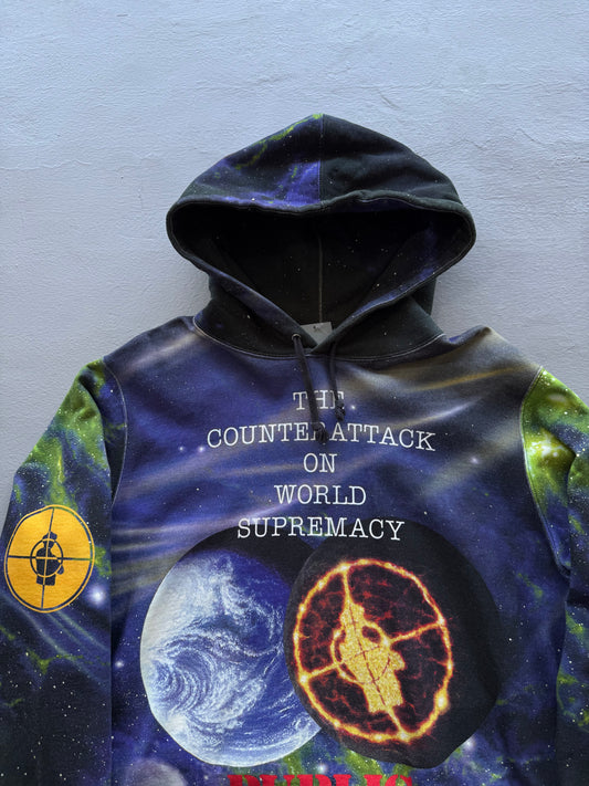 Supreme x Public Enemy All-over-print Hoodie
