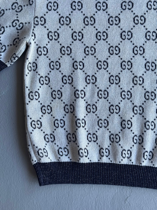 Gucci Monogram Knitted Top