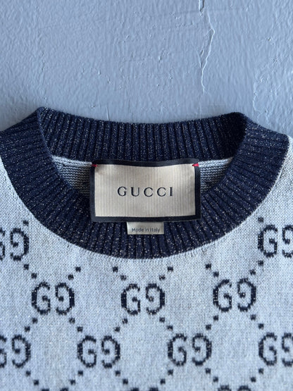 Gucci Monogram Knitted Top