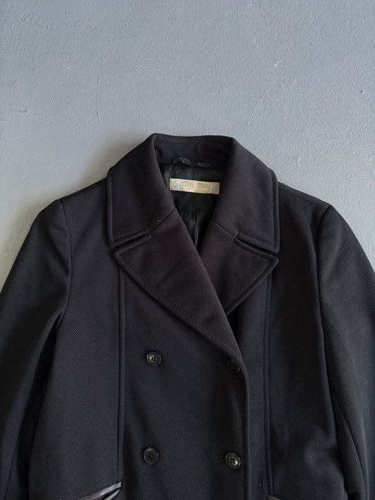 Miu Miu By Prada Belted Coat