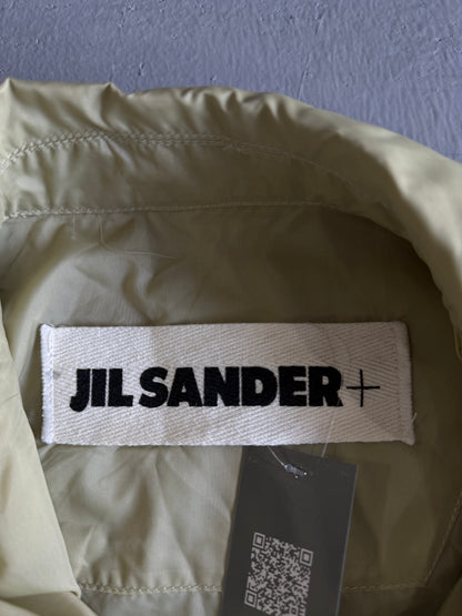 Jil Sander Wave Logo Nylon Coach Jacket