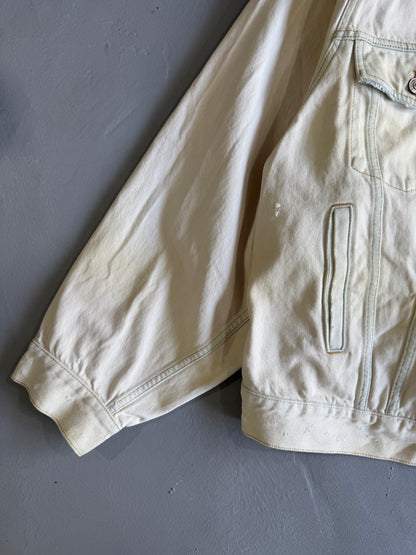 Balenciaga Distressed Denim Jacket